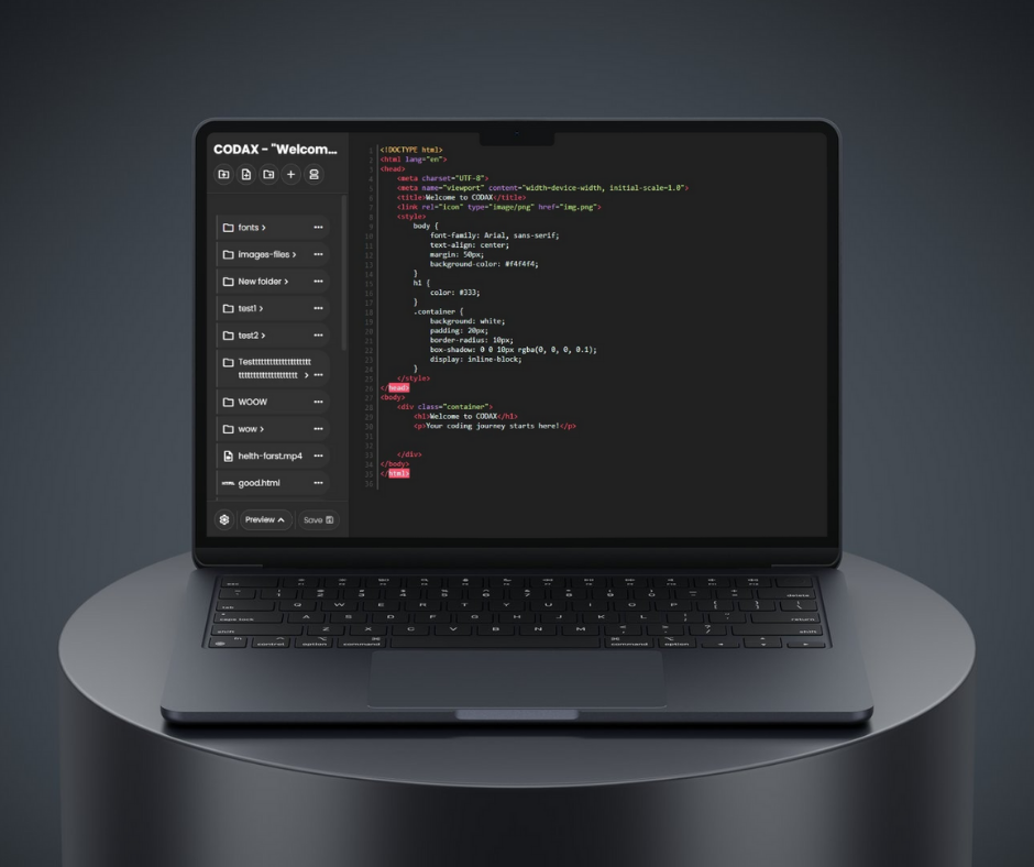 Developer working on code